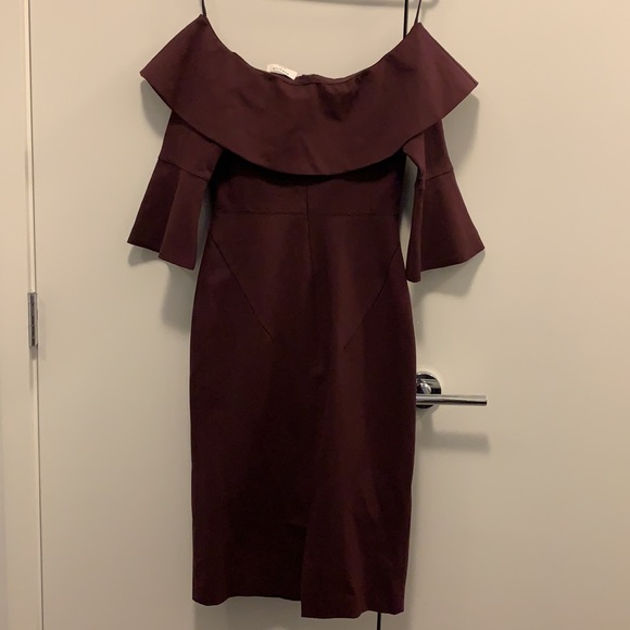 BABATON RUSLAN DRESS BURGUNDY - Picture 6 of 12
